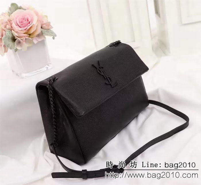 YSL聖羅蘭 海外原單 球紋配槍色五金單肩斜挎包 26802 YAS1195